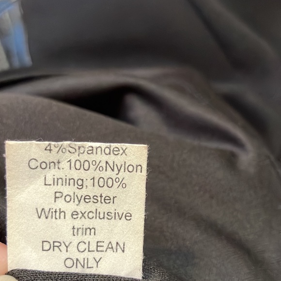 Bailey 44 little black dress with faux leather waist detail mesh back - Picture 13 of 13